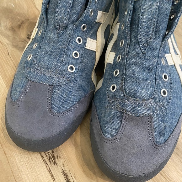 Onitsuka Tiger Chambray Slip on New w/out Tags Men’s Size US 10 Eur 44 - Picture 3 of 9